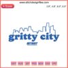 Detroit Lions Football Embroidery Design | Gritty City Style Digital Stitching | Bold, Dynamic Sports Pattern