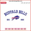 Buffalo Bills Embroidery Design: NFL Football 1960 Stitching, Official Team Logo, Buffalo Bills Digital Art, DIY Fan Apparel.