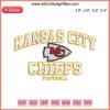 Kansas City Chiefs NFL Football Embroidery Design, Digital Stitching, Team Logo, High-Quality Embroidery Pattern
