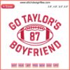Taylor Swift Travis Kelce Embroidery Design 87 | Go Taylor's Boyfriend Digital Stitching | Unique Needlework Pattern