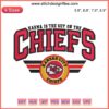 Chiefs Logo KC Embroidery Design featuring Travis Kelce, "Karma Is The Guy," digital stitching for Kansas City fans.