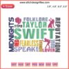 Taylor Swift Fearless Folklore Albums Embroidery Design | Digital Stitching Pattern Featuring Taylor Swift Album Art