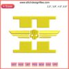 Helldivers 2 Embroidery Design: Digital video game-inspired stitching pattern featuring intricate details and vibrant colors.