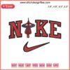 Spider-Man Nike Embroidery Design File featuring No Way Home theme with intricate details for digital embroidery projects.
