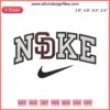 San Diego Padres x Nike Embroidery Design, MLB Baseball, Digital Stitching, Official Team Logo, High Quality Sports Art.