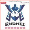 Shohei Ohtani Samurai Dodgers Embroidery Design, MLB Fan Digital Stitching, Unique Los Angeles Dodgers Embroidery Pattern