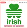 Irish-themed Adidas logo embroidery design file for machine sewing. Perfect for custom apparel and accessories.