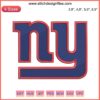 New York Giants Logo Embroidery Design Machine File | NFL American Football Team Emblem for Embroidery Machines