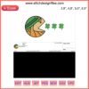 Pac-Man St Patrick's Day Logo Embroidery Design File featuring festive elements, compatible with Embroidery Machine.