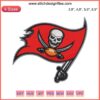 Tampa Bay Buccaneers Logo Embroidery Design File | NFL American Football Machine Pattern