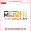 Melanin Every Shade Slays Embroidery Design File for Machine Stitching | Inclusive Logo Embroidery
