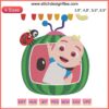 Cocomelon Boy JJ Embroidery Design | Custom Logo Machine File | Kids Character Embroidery | JJ Cartoon Embroidery