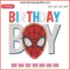 Spiderman head logo embroidery design, Birthday Boy theme, perfect for Spiderman-themed birthday, embroidery file download.