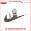 Satoru Gojo Jujutsu Kaisen Logo Embroidery Design | Nike Inspired Machine File | Anime Stitch Pattern