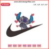 Adorable Disney Stitch Logo Embroidery Design for Machine; Vibrant, Detailed, Suitable for DIY Crafts & Personalization.