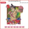 Monkey D. Luffy Wa no Kuni embroidery design, Figuarts Zero, digital file, vibrant anime art, One Piece character embroidery.