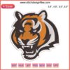 Cincinnati Bengals FNL Logo Embroidery Design File | American Football Embroidery | NFL Team Emblem Design