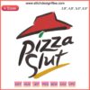 Pizza Slut Logo Embroidery Design: Love Pizza Text, Red Slice, Instant Digital Download, Creative Pizza Sewing Pattern