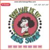 Miss Swamp Embroidery Design | Miss Nelson is Missing Logo | Machine Embroidery File Design