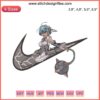 Rem Re: Zero Logo Embroidery Design File: Nike-Inspired, Compatible with Embroidery Machine, Anime-Themed Design