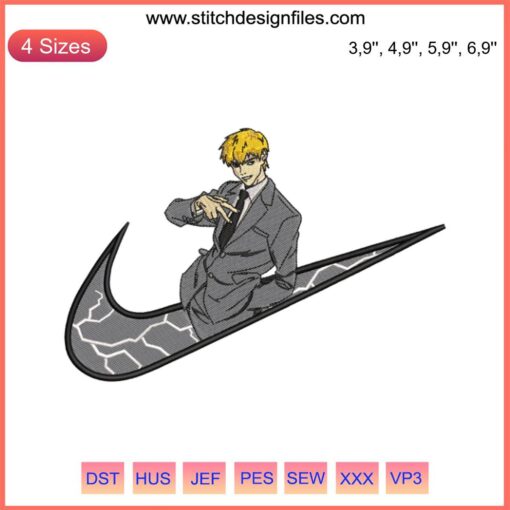 Takumi Usui – Maid Sama Logo Embroidery Design, Nike Inspired, Unique Anime Embroidery File for DIY Enthusiasts