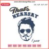 Johnny Depp Logo Embroidery Design: "That's Hearsay I Guess" Custom Digital File, Unique Embroidered Pattern