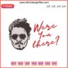 Johnny Depp Embroidery Design File for Machines | Detailed Portrait Stitch | Instant Download | Unique DIY Embroidery Project