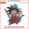 Son Goku Embroidery Design File for Machine | Dragon Ball Anime Style | High-Quality Dragon Ball Goku Stitch Pattern