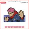 Itadori Yuji Embroidery Design, Anime Jujutsu Kaisen Machine File, Unique Anime Stitching, Popular Jujutsu Hero Pattern