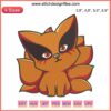Naturo Baby Kurama Anime Embroidery Design File for Embroidery Machine | Kawaii Fox Character Embroidery Pattern