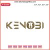 Obi-Wan Kenobi Jedi Order Embroidery Design File for Embroidery Machine - Star Wars Pattern, Digital Download, DIY Fabric Art