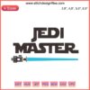 Star Wars Jedi Master Logo, Custom Machine Embroidery Design: Intricate Star Wars Insignia for Fabrics, Sewing Enthusiasts