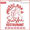 Embroidery design featuring shrimp band motif for Sushi Restaurant. Custom machine embroidery file. Perfect for culinary decor.
