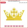 Crown Royal Party Jesus Christ Embroidery Design | Machine Embroidery File | Intricate Religious Pattern