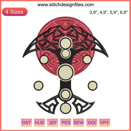 Thor Stormbreaker Logo Avengers Embroidery Design: Digital File for Instant Download, Marvel Icon, DIY Sewing Projects
