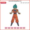 Super Saiyan Blue Goku Embroidery Design, Dragon Ball Anime Style, Vibrant Threads, Anime Crafts, Unique Gift for Fans