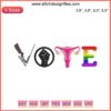 Vote Election BLM Embroidery Design: Pro Choice, Gun Reform, LGBTQ Themes in Digital File for Sewing and Craft Projects