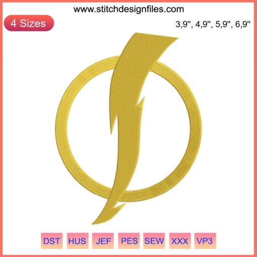 Static Shock Logo Embroidery Design File with Superman & Batman Superhero Elements