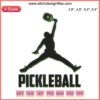 "Pickleball Embroidery Design: Love Pickleball Silhouette, Stylish Stitched Pattern for Fans, Unique Craft Project, Sports Enthusiasts AI"