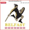Belfast Movie 2021 Embroidery Design File | Modern Embroidery Trend | Unique Belfast Movie-themed Pattern
