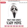 Ghostface Scream Halloween Embroidery Design File, Scary Movie Icon, Horror-Themed Embroidery Pattern, Instant Download