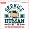 "Bulldog Service Human Embroidery Design, 'Do Not Pet' Personalized File Download – Custom Service Dog Vest Patch"