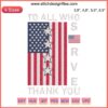 Patriotic American Embroidery Design File: "Thank You Veterans Day" with stars, stripes, and flag elements. Perfect for patriotic crafts.