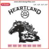 Heartland Ranch Embroidery Design: Heartland TV Series Sunset Horse File | Sewing, Crafting, Western Decor Accessory