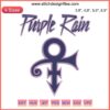 Love Symbol Album Decal Embroidery File: Purple Rain Music Logo, Machine Design, Iconic Prince Imagery, Digital Download