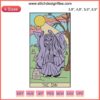 Sun Tarot Hocus Pocus Embroidery featuring Winnie Sanderson in Halloween theme, machine design with witchy elements.