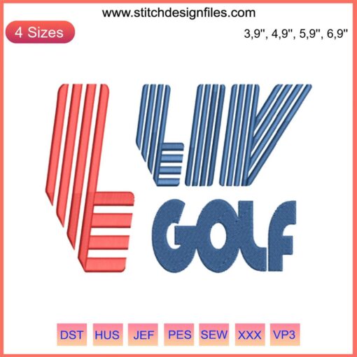 Embroidery gift showcasing Centurion Club logo with LIV Golf & PGA Tour elements, perfect for golf enthusiasts.
