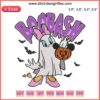 "Daisy Ghost Mickey Pumpkin Embroidery: Daisy Duck in Boo Bash Disney Halloween Design, Mickey Pumpkin, Spooky Festive Art"