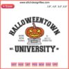 Happy Halloweentown University Embroidery: Ghost & Pumpkin Design, Halloween Machine Embroidery, Est. 1998, Festive Patterns.
