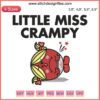 "Little Miss Crampy Embroidery Design | Cute Cartoon Gift | Mr. Men & Little Miss Machine Design | Fun, Whimsical Art"